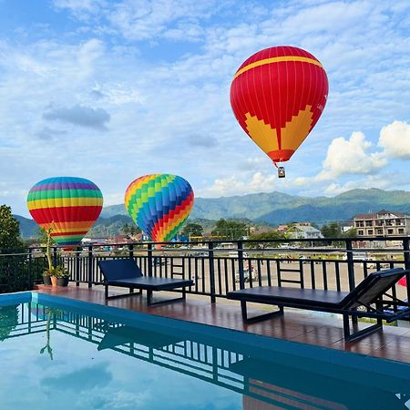 Vangvieng Sisavang Mountain View Hotel Vang Vieng Exteriör bild