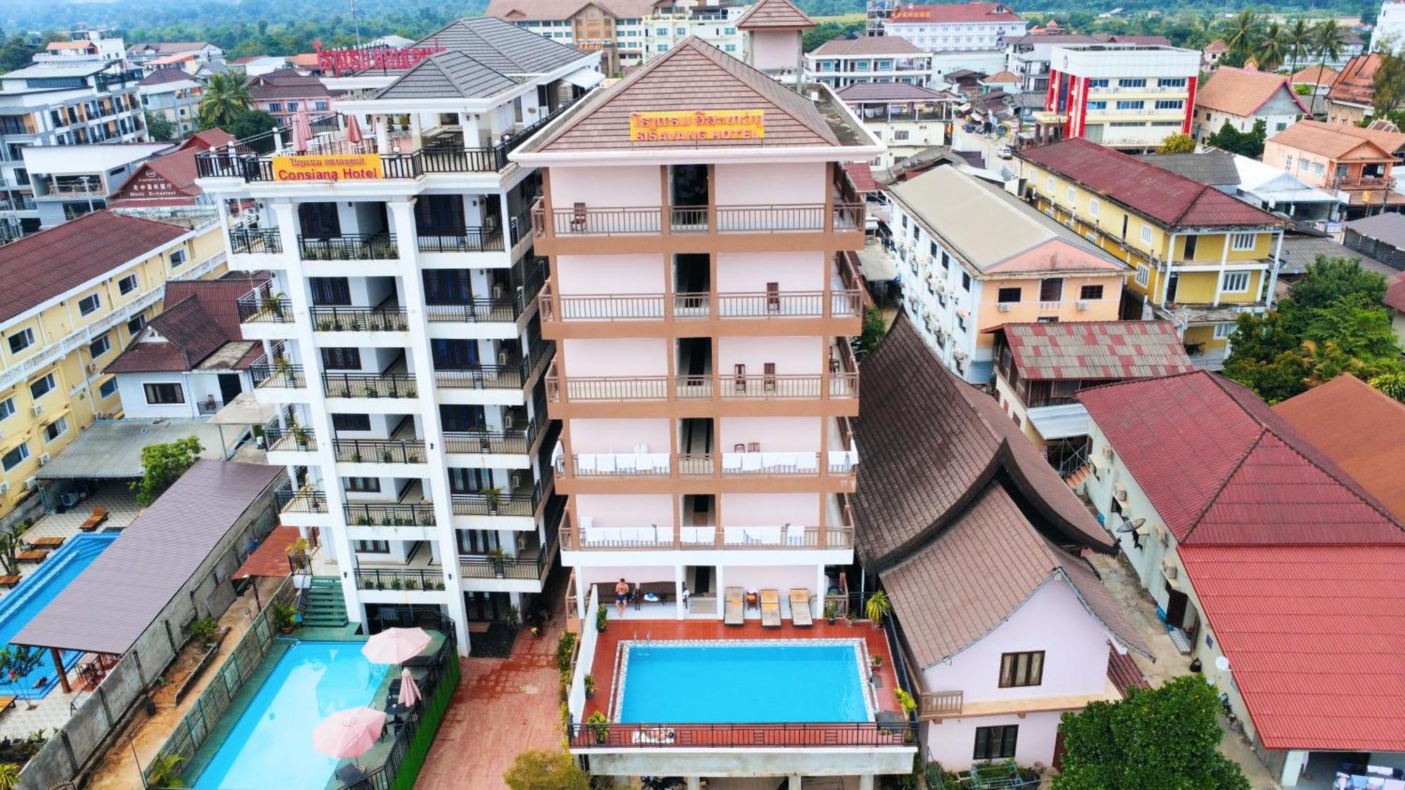 Vangvieng Sisavang Mountain View Hotel Vang Vieng Exteriör bild